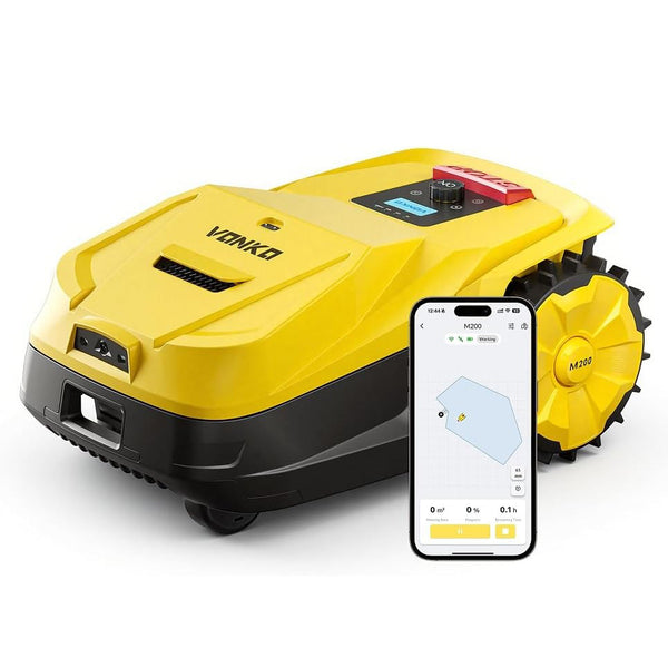 VONKO M200 Wire-Free Robotic Lawn Mower