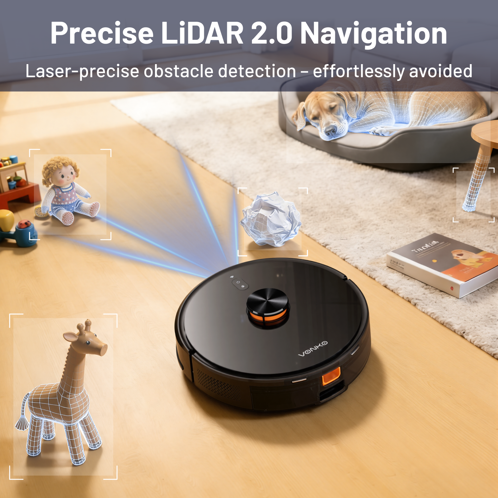 Vonko Robot Vacuum S6 Pro