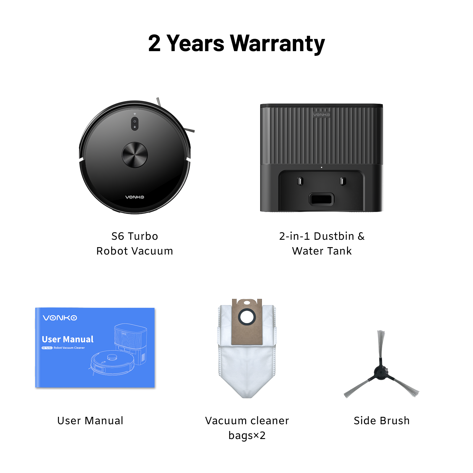 Vonko Robot Vacuum S6 Pro